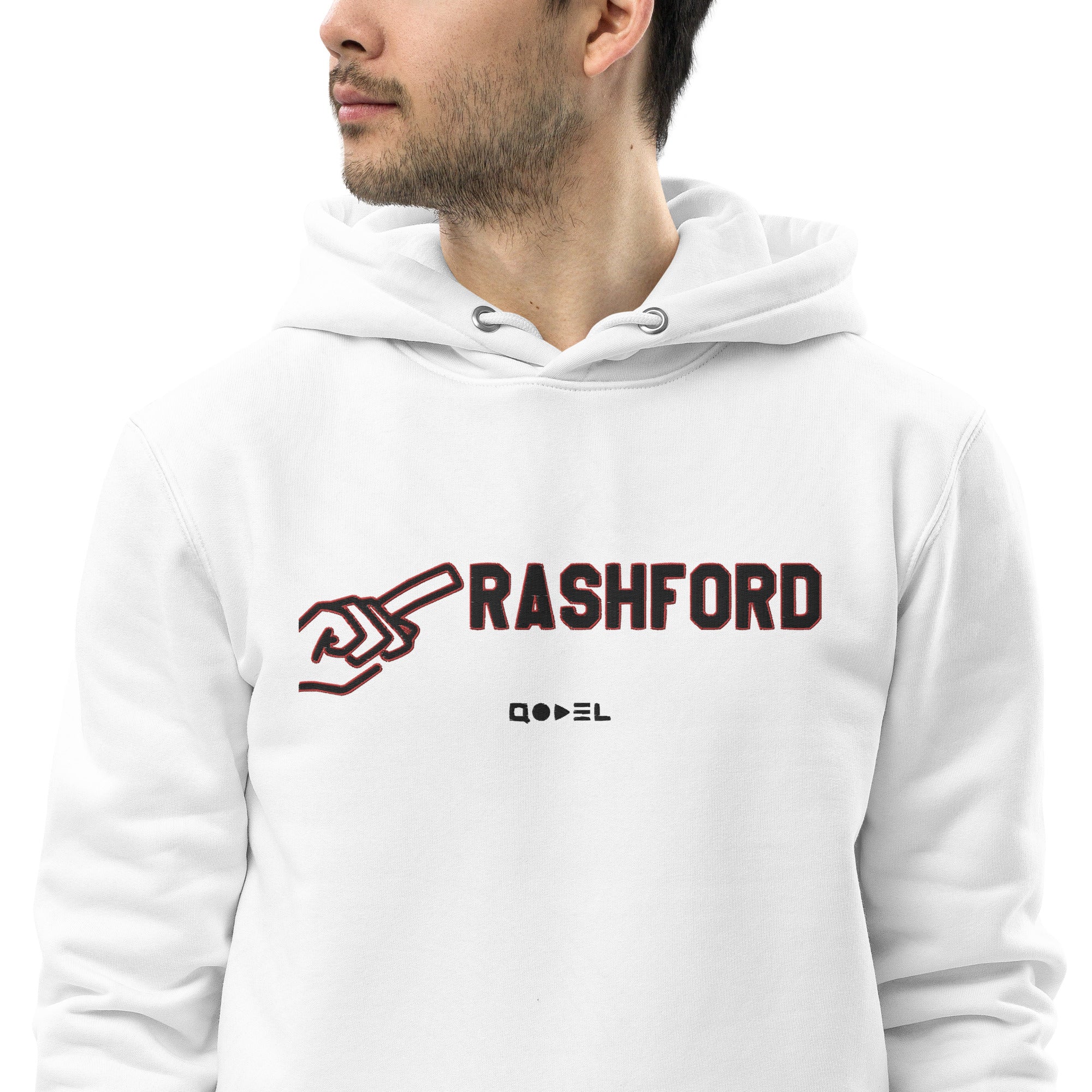 Rashford Celebration Embroidery Hoodie - Custom Name