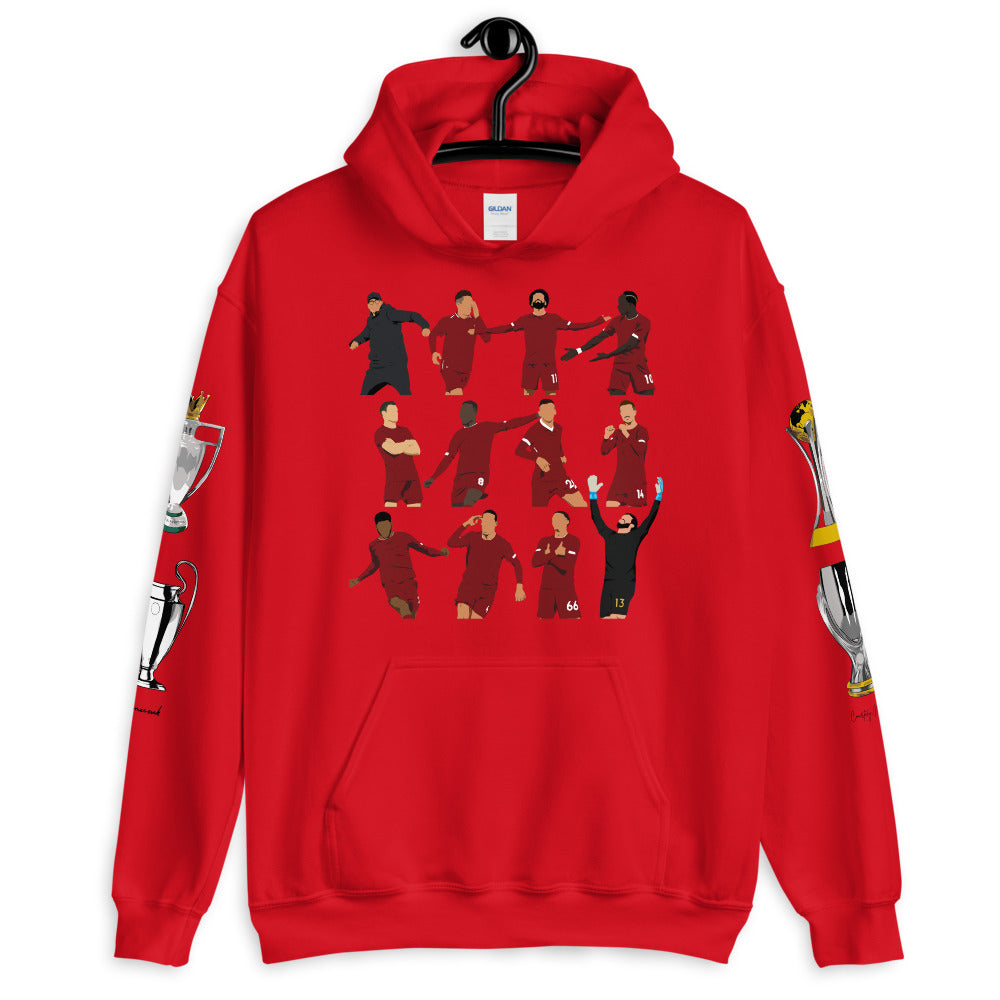 Liverpool Team Hoodie - Skinme + Courtney Neary Collab collection