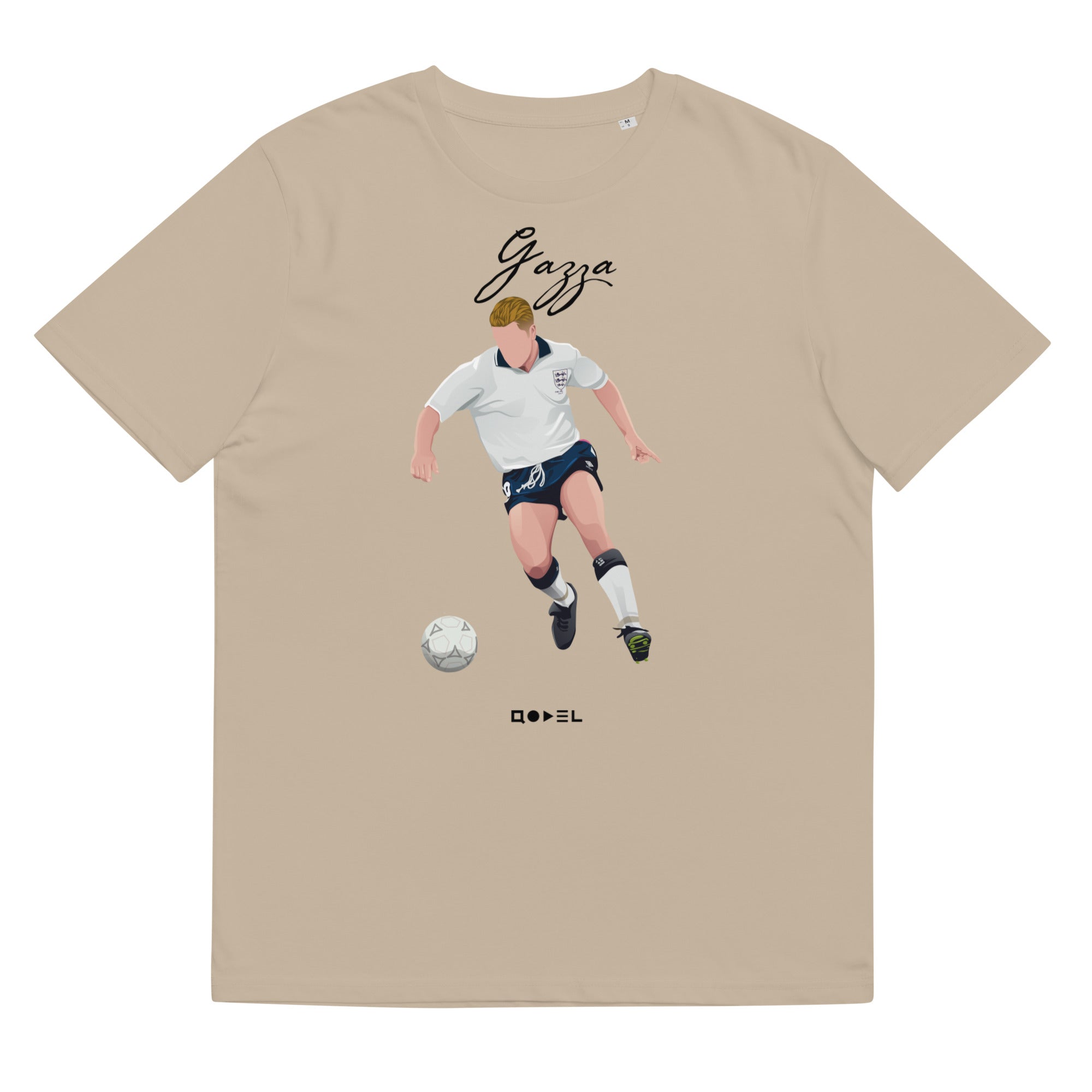 Gazza England T-shirt - Organic Cotton