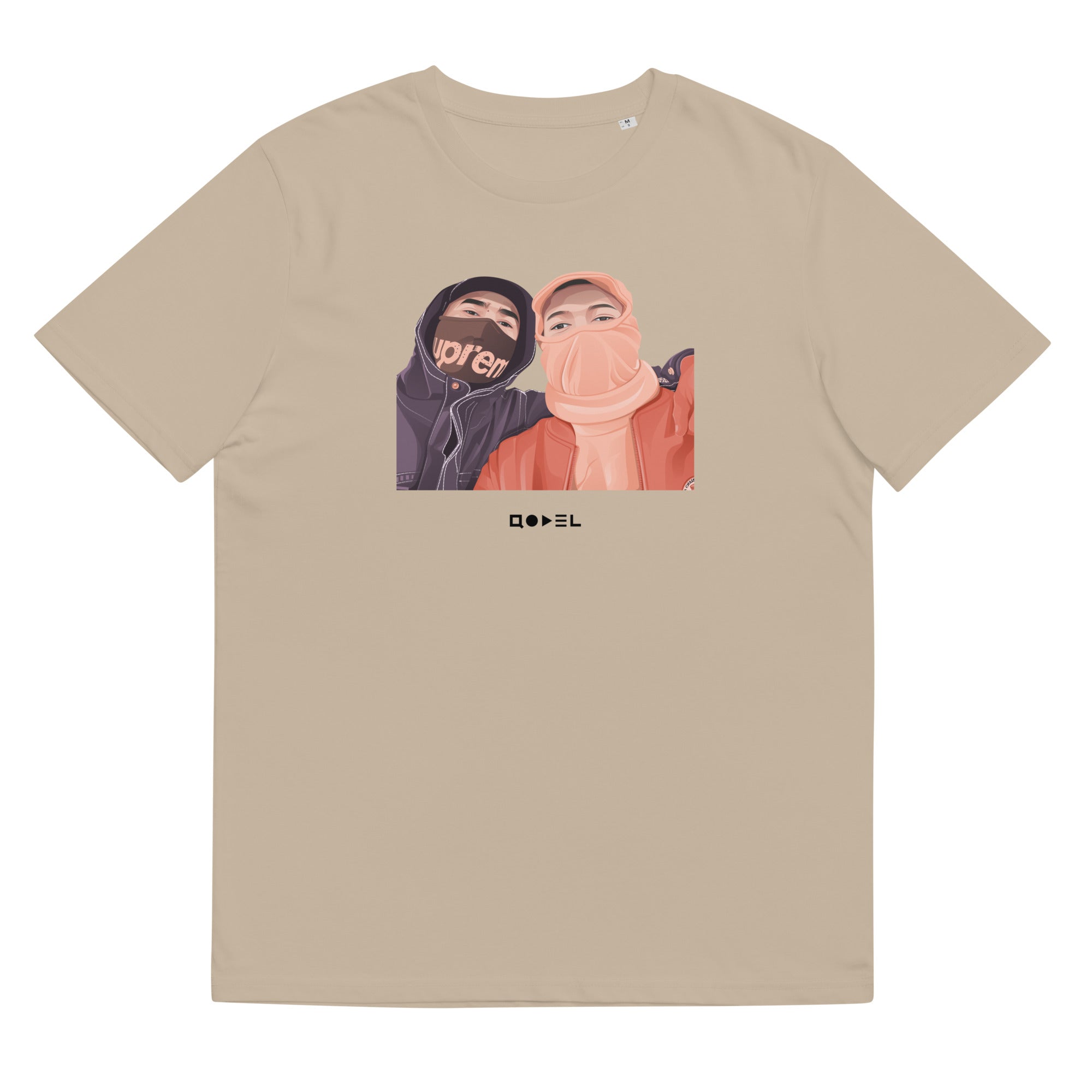 Mbappe and Hakimi T-shirt - Organic cotton – QODEL