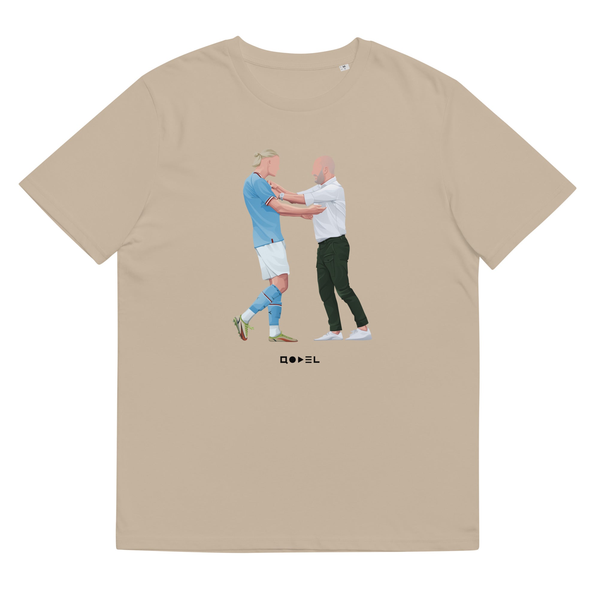 Erling Haaland and Pep T-shirt - Organic Cotton