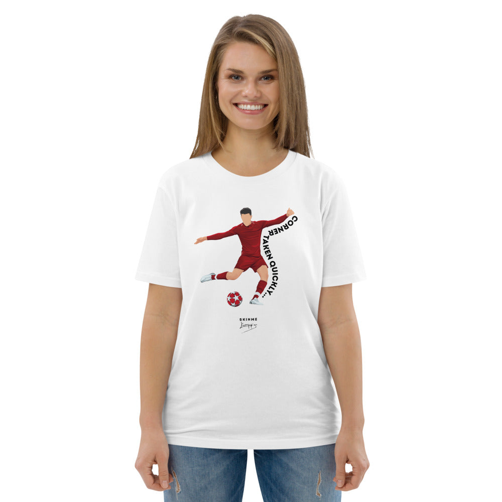 Corner Taken Quickly Liverpool T-Shirt - Liverpops Collab