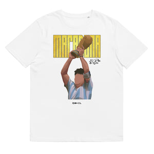 Maradona Argentina T-shirt - Organic Cotton