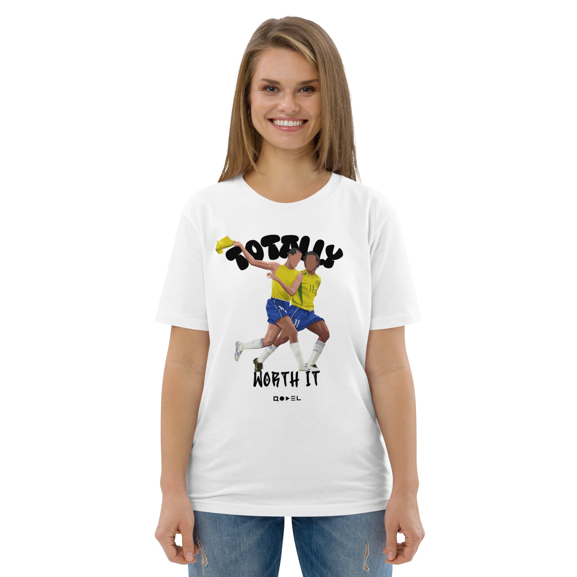 Ronaldinho and Rivaldo Brazil T-shirt - Organic Cotton