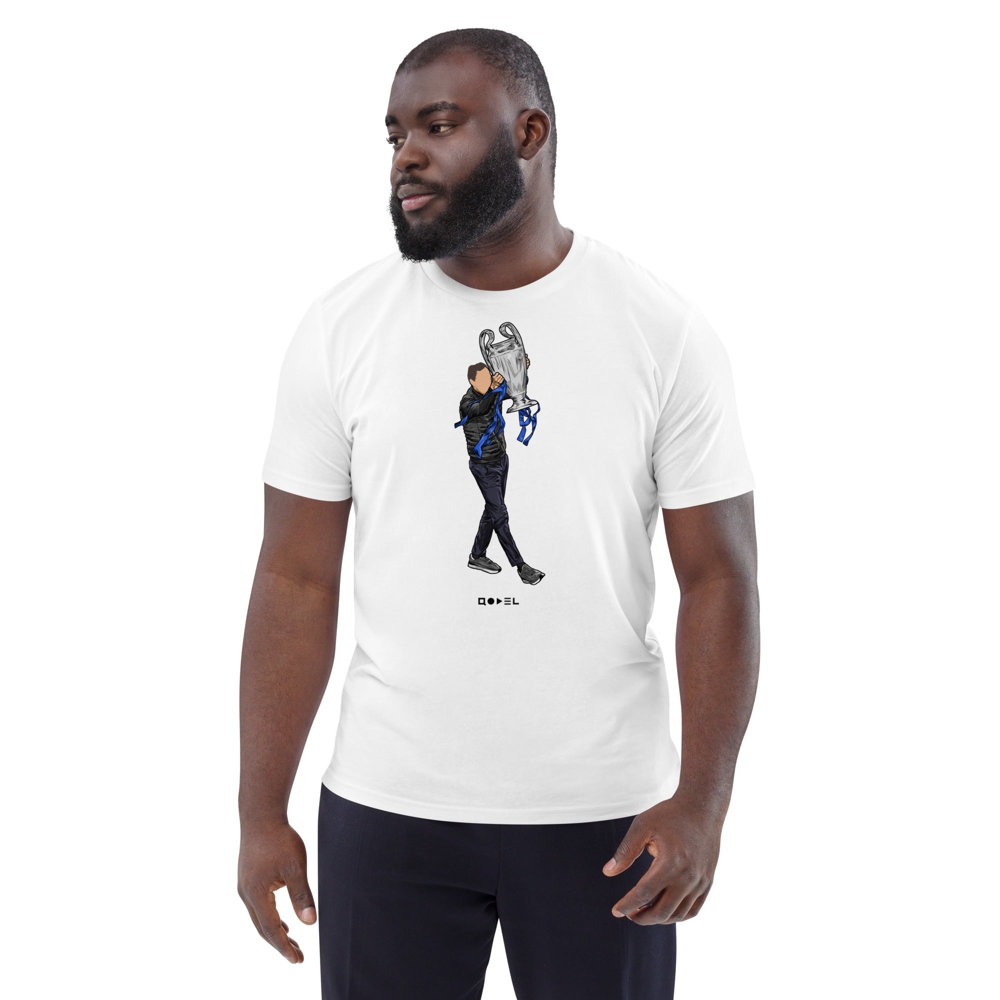 Thomas Tuchel Champions League Celebration Chelsea T-Shirt - Organic Cotton