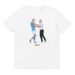 Erling Haaland and Pep T-shirt - Organic Cotton