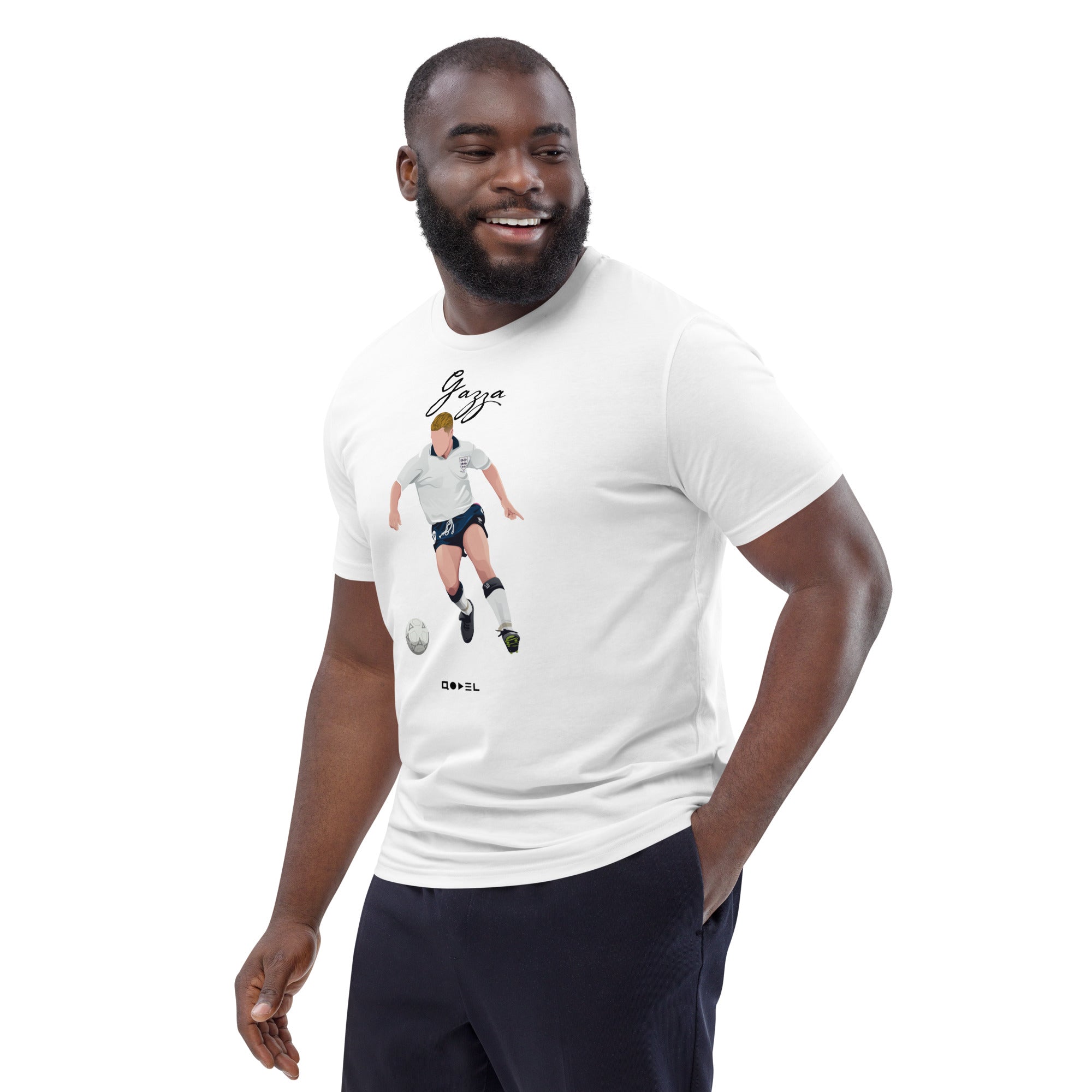 Gazza England T-shirt - Organic Cotton