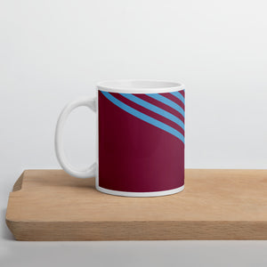 West Ham Retro Mug - White