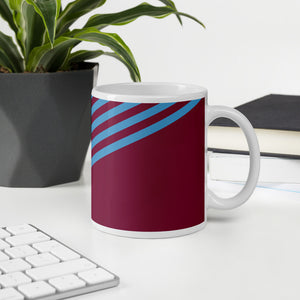 West Ham Retro Mug - White